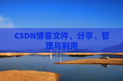 CSDN博客文件，分享、管理与利用